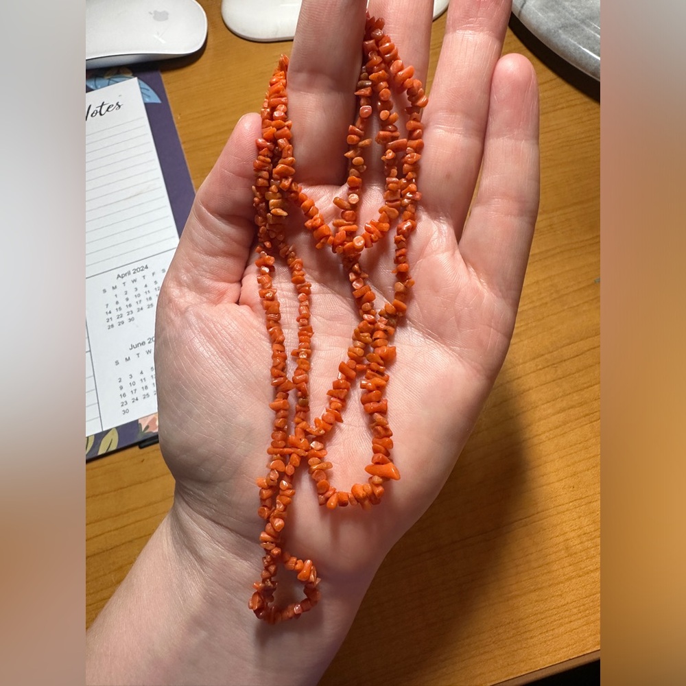 Vintage Coral necklace